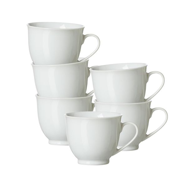 Ritzenhoff & Breker Kaffeetassen Bianco Rondo 180 Ml 6Er Set-image