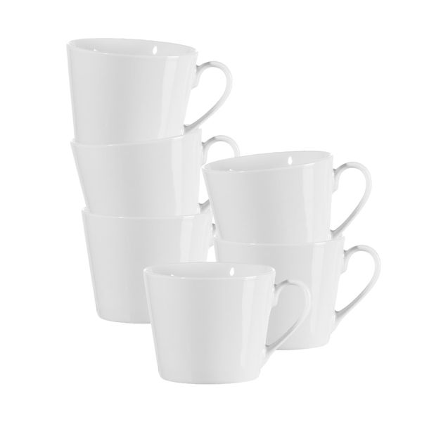 Ritzenhoff & Breker Kaffeetassen Bianco Conico 180 Ml 6Er Set-image
