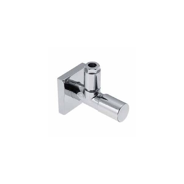 Kaja Aquadrat-Eckventil, DN 15 Mit Schubrosette, Anschluß 3/ 8", Chrom 22801-C-image