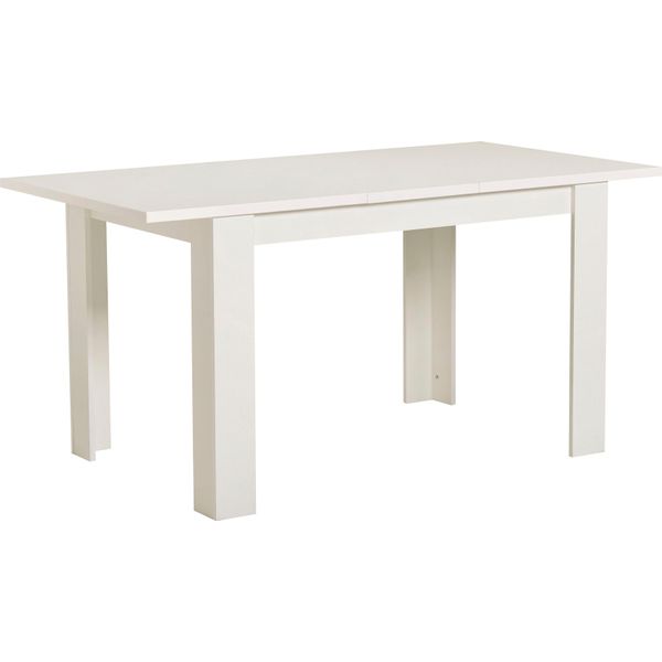 Esstisch Inosign "Dt", Weiß (Opaque Weiß), B:153Cm H:75Cm T:80Cm, Tische, Esstisch-image
