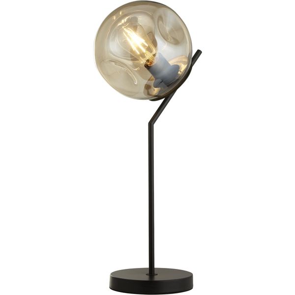 Searchlight Tischleuchte "Punch-Tischleuchte - Schwarzes Metall", Schwarz, H: 48Cm, 1 Stk., Leuchten, Tischleuchte-image