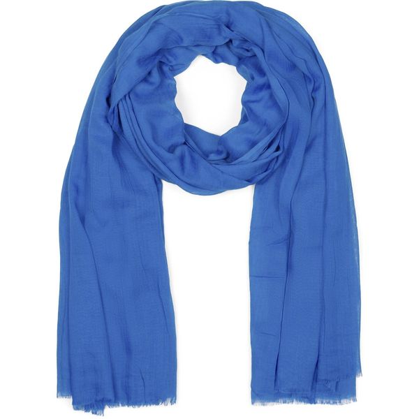 Schal styleBREAKER "Leichter Schal Einfarbig", Damen, Blau (Royalblau), Obermaterial: 50% Viskose Cv. 50% Baumwolle Co., Modisch, ModetüCher Schal-image
