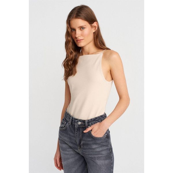 Slim-Fit Halterneck Jerseytop-image
