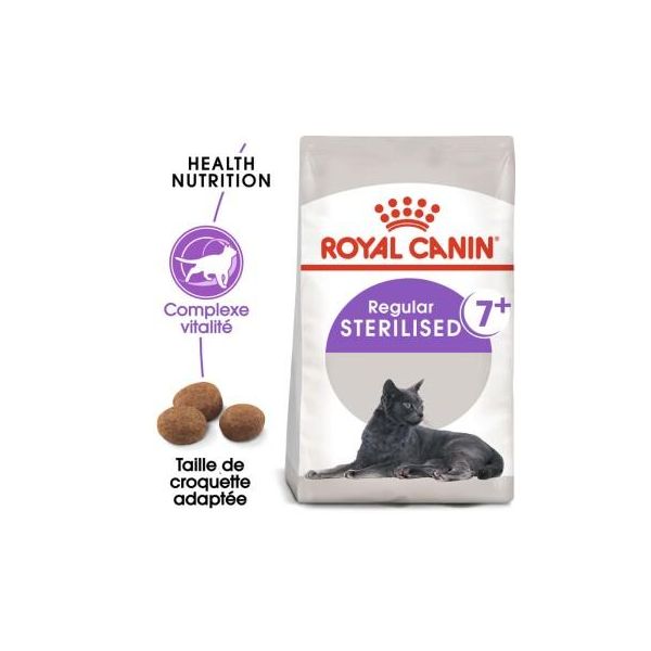Royal Canin StéRilisé 7+ Croquettes Chat 1,5 Kg-image