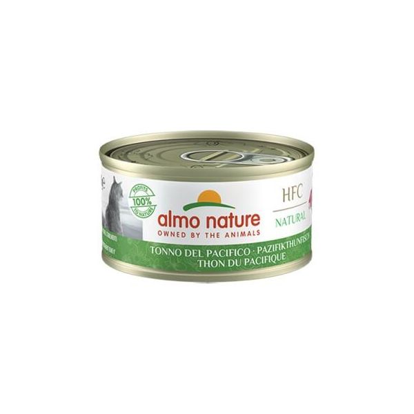 Almo Nature HFC Natural Nourriture Humide Pour Chat Thon Du Pacifique 24X70 G-image