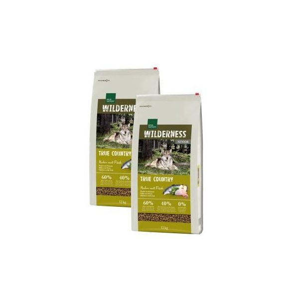 Real Nature Wilderness Senior True Country Poulet Au Poisson 2X12 Kg-image