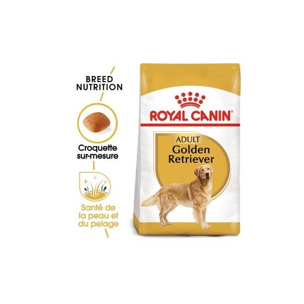 Royal Canin Golden Retriever Adulte Croquettes Chien 12 Kg-image