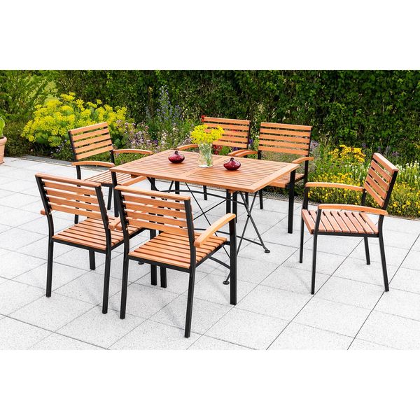 Merxx Schlossgarten Set 7Tlg. Tisch 160X90 Cm-image