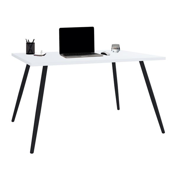 Schreibtisch Vcm "Schreibtisch BüRotisch Computertisch Salia 110X50", Weiß, B:110Cm T:50Cm, Tische, Schreibtisch-image