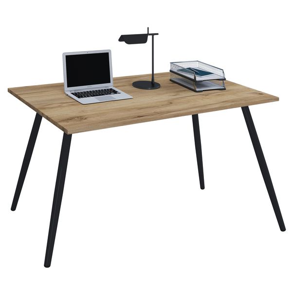 Schreibtisch Vcm "Schreibtisch BüRotisch Computertisch Salia 110X50", Honig, Eiche, B:110Cm T:50Cm, Tische, Schreibtisch-image