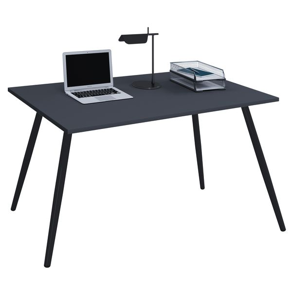 Schreibtisch Vcm "Schreibtisch BüRotisch Computertisch Salia 80X50", Grau (Anthrazit), B:80Cm T:50Cm, Tische, Schreibtisch-image
