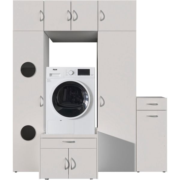 Mehrzweckschrank wimex "Multiraumkonzept", Weiß, B:200Cm H:225Cm T:69Cm, SchräNke, Mehrzweckschrank-image