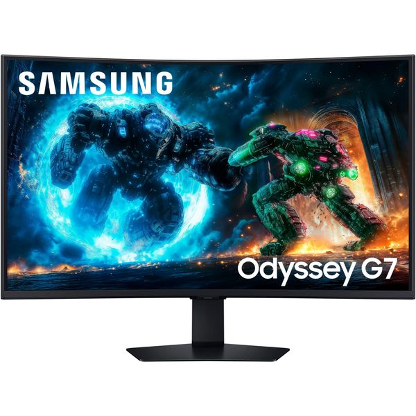 Samsung Curved-Gaming-Monitor "S37FG756EU", Energieeffizienz: F (A-G), Schwarz, B:81,6Cm H:48,32Cm T:19,61Cm, Monitore-image