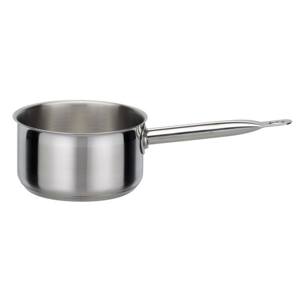 Kasserolle GSW "Le Chef", Silber (Silberfarben), H:9Cm Ø:16Cm, TöPfe, Kasserolle, Topf Aus Hochwertigem Edelstahl 18/10 In Gastro-QualitäT-image