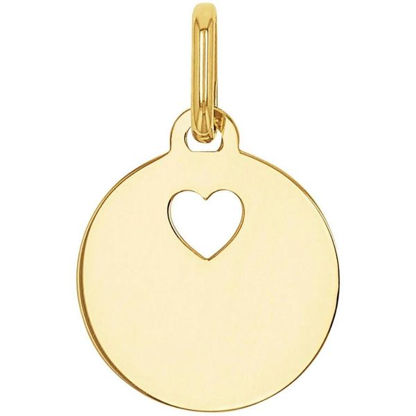 KettenanhäNger Amor "Herz", Gold (Gelbgoldfarben), SchmuckanhäNger, Damen, Gelbgold 375, 0,78 G, KettenanhäNger-image