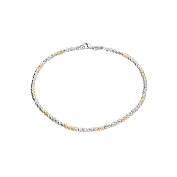 Armband Firetti "Schmuck Geschenk Silber 925 Armschmuck Armkette" Gr. 19, Silber (Gelbgoldfarben, Silberfarben), ArmbäNder, Damen, 19, Silber 925 (Sterlingsilber), Armband-image