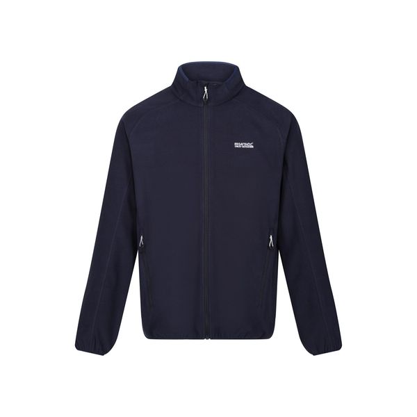 Funktionsjacke Regatta "Hadfield", Herren, Gr. M, Blau (Marineblau), Obermaterial: 100% Polyester Pes., Jacken Funktionsjacke-image