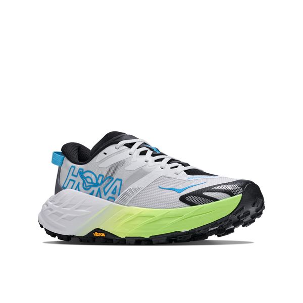 Trailrunningschuh Hoka One One "Speedgoat 7", Damen, Gr. 42, GrüN (Frost, Neon Yuzu), Synthetik, Textil, Schuhe, Trailrunningschuh, Atmungsaktives Obermaterial, Normale DäMpfung-image