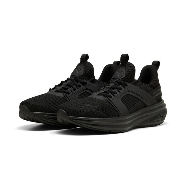 Sneaker Puma "Softride Enzo 6", Herren, Gr. 43, Puma Schwarz, Flat Schwarz Gray, Schuhe Sneaker-image