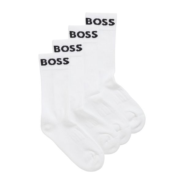 Sportsocken Boss, Herren, Gr. 39-42, Weiß, Baumwollmischung, Socken Sportsocken-image