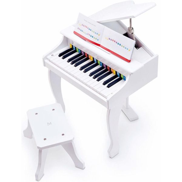 Spielzeug-Musikinstrument Hape "LuxusflüGel, Weiß", Weiß, Spielzeug-Musikinstrumente, Kinderb:50Cm H:60Cm T:52Cm, B:50Cm H:60Cm T:52Cm-image