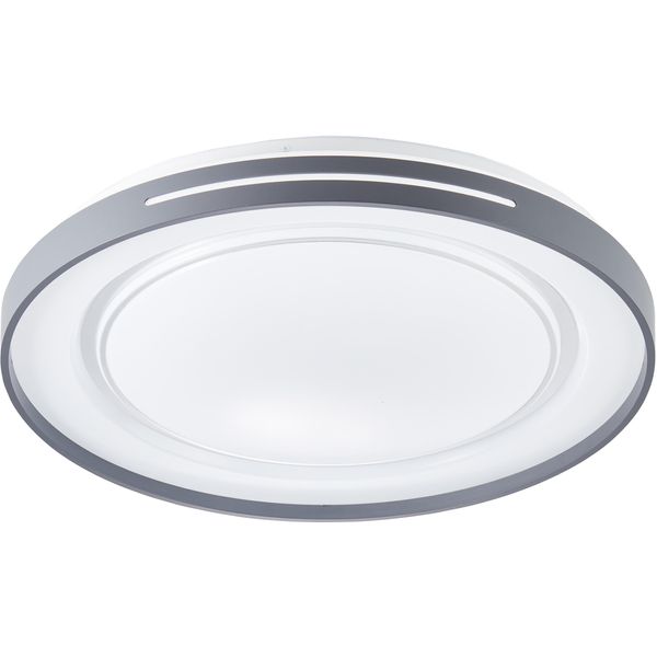 Brilliant LED Deckenleuchte "Barty", Weiß, 1, Ø 48,5Cm H: 6,5Cm, 1 Stk., Leuchten, Dimmbar- Mit Fernbedienung - Mit Nachtlichtfunktion, LED Deckenleuchte-image