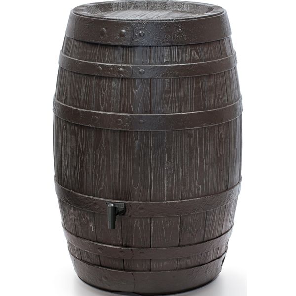 Regentonne Prosperplast "Botaqua", Braun (Umbra), H:106,2Cm Ø:79,5Cm, Polyethylen, Regentonnen-image