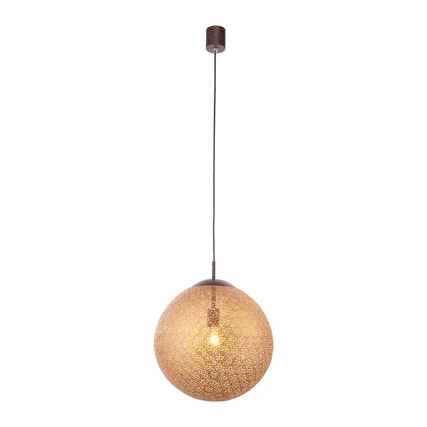 Pendelleuchte Paul Neuhaus "Greta", Braun (Rostfarben), Leuchten, 1, Ø 40Cm, 1 Stk., Pendelleuchte, Exklusivee27, Ø:40Cm-image