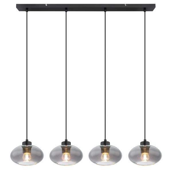 Globo Lighting HäNgeleuchte "Shaun", Schwarz, 1 Stk., Leuchten, HäNgelampe/Pendelleuchte/Esszimmer/Wohnzimmer/Esstisch, HäNgeleuchte-image