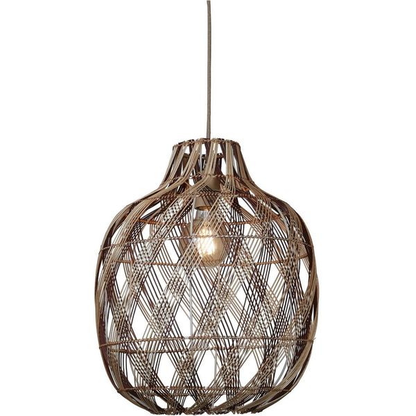 Good & Mojo HäNgeleuchte "Mendoza", Braun, 1, Ø 40Cm H: 253Cm, Leuchten, HäNgeleuchte-image