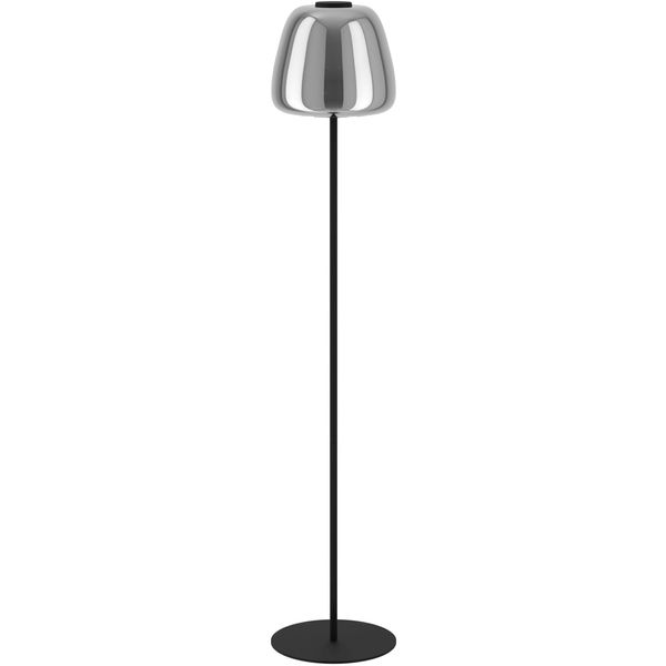 Eglo Stehlampe "ALFERO-Z Stehlampe - Stahl - LED - 15,5W - IP20", Schwarz, 1, Ø 27,5Cm H: 139,5Cm, 1 Stk., Leuchten, Standleuchte, Leselampe, Wohzimmer, Schlafzimmer, H139,5 X Ø27,5 Cm, Stehlampe-image