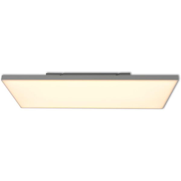 Näve LED Panel "Carente", Weiß, 1, H: 4,5Cm, 1 Stk., Leuchten, Dimm- Und Nachtlichtfunktion, Rahmenlos, Incl. Fernbedienung, CCT-image