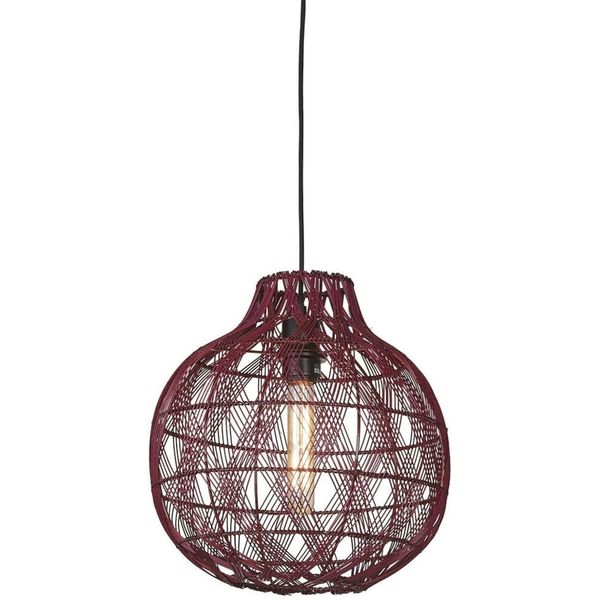 Good & Mojo HäNgeleuchte "Mendoza", Rot (Burgund), 1, Ø 35Cm H: 233Cm, Leuchten, HäNgeleuchte-image