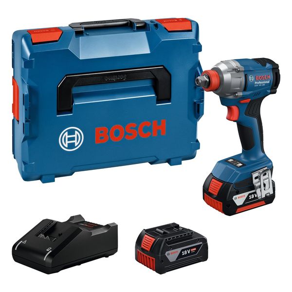 Akku-Drehschlagschrauber Bosch Professional "»Gdx 18V-285«", Transparent, Schrauber, Inkl. 2X Akku GBA 18V 4,0Ah-image