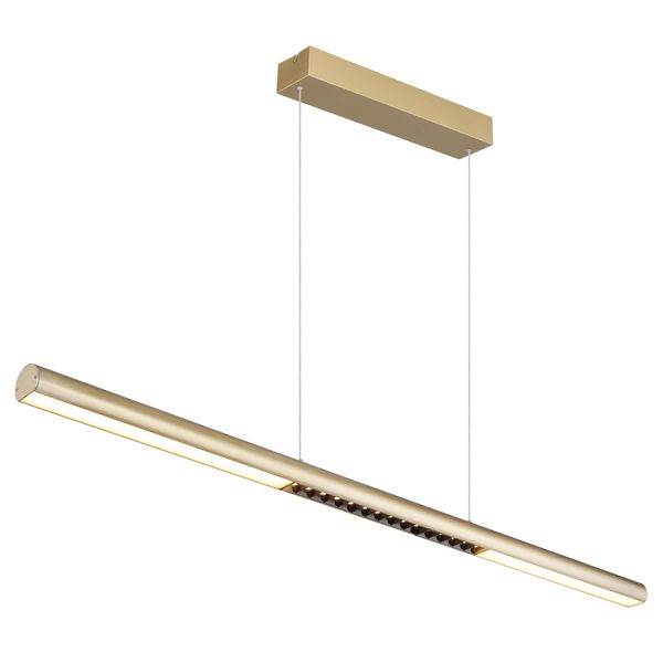 Globo Lighting HäNgeleuchte "Cody", Gold (Goldfarben Matt), H: 150Cm, 1 Stk., Leuchten, HäNgelampe Esszimmer-Leuchte Esstischleuchte Wohnzimmer, HäNgeleuchte-image