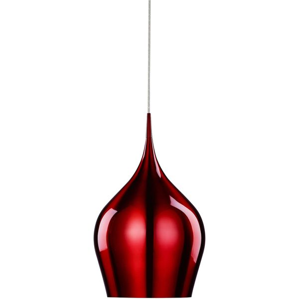Searchlight Pendelleuchte "Vibrant-Pendelleuchte - Metallic", Weinrot, H: 44Cm, 1 Stk., Leuchten, Pendelleuchte-image