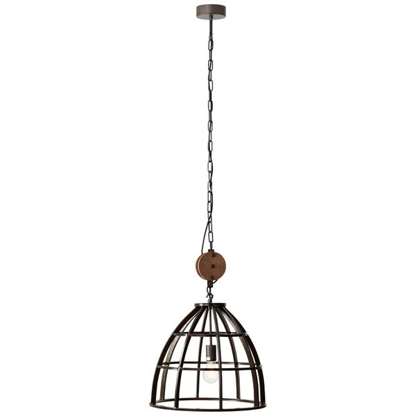 Brilliant Pendelleuchte "Matrix", Schwarz (Schwarz Antik), 1, Ø 47Cm H: 160Cm, 1 Stk., Leuchten, 47Cm Schwarz Antik, Pendelleuchte-image