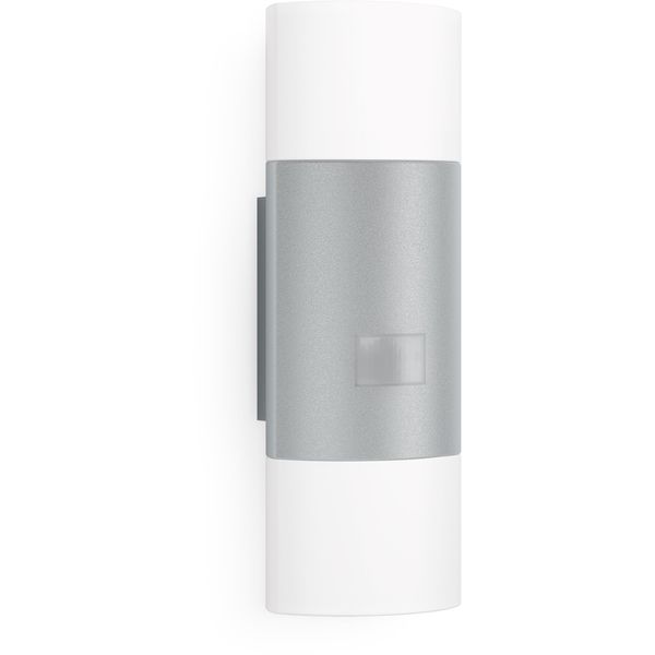 LED AußEn-Wandleuchte Steinel "L 910", Silber (Silberfarben), B:8Cm H:8,5Cm L:23,5Cm T:23,5Cm, Leuchten-image