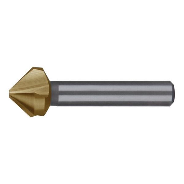 Ruko Kegel- Und Entgratsenker Din 335 Form C 90° Hss-Tin, Geschliffen, D. 37Mm (102173T)-image