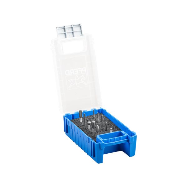 Pferd Tools Hartmetall HochleistungskleinfräSstift Set 1502 Micro 10-Tlg. Ø 6/3/2Mm Schaft-Ø 3Mm Feinbearbeitung (21901502)-image