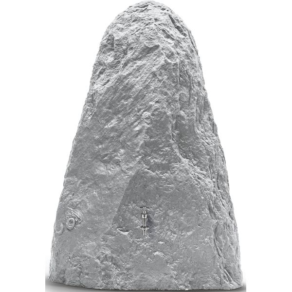 Regenwassertank Arves "Montana", Grau (Beton), B:96Cm H:136Cm T:96Cm, Polyethylen, Regentonnen-image