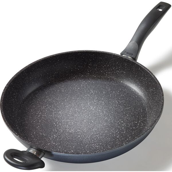 Bratpfanne Stoneline, Grau, H:5,5Cm Ø:32Cm, Pfannen, Bratpfanne, Induktion-image