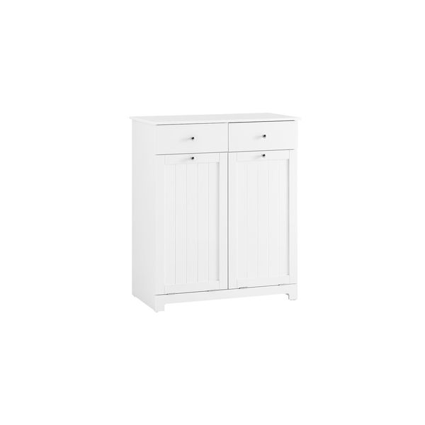 sobuy WäScheschrank Mit 2 Schubladen Weiß 78X38X90Cm Funktional-image