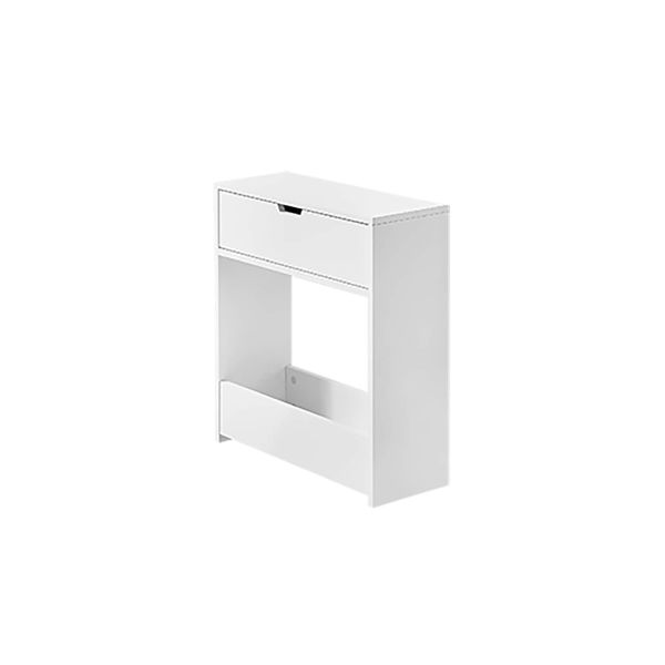 sobuy Badunterschrank Mit 1 Schublade Weiß 55X20X60Cm Rustikal-image