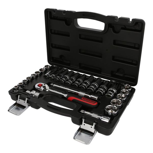 Ks Tools 3/8" Chromeplus SteckschlüSsel-Satz, 27-Teilig (918.0627)"-image