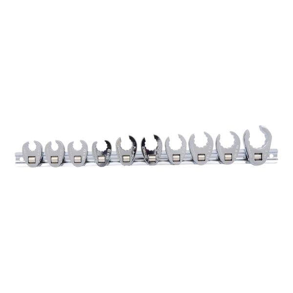 Ks Tools 12-Kant-Einsteck-MaulschlüSsel-Satz Aus Chrom-Vanadium-Stahl 3/8 Antrieb 10-Teilig 10-22 Mm, 9133900 (913.3900)-image