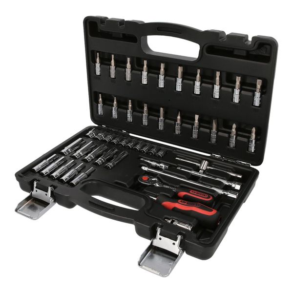KS Tools 1/4" Chromeplus SteckschlüSsel-Satz, 47-Teilig (918.0847)-image