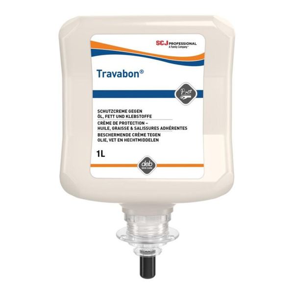 Travabon Hautschutzcreme Classic 1L Kartusche VE ; SC Johnson Professional (TVC1L)-image
