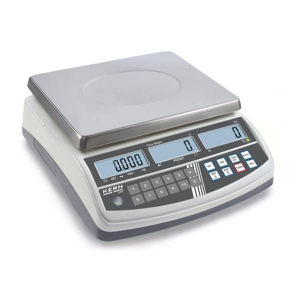 Kern ZäHlwaage CPB 6K1DM+C Kalibriert, WäGebereich 3 , 6 Kg, Ablesbarkeit 1 , 2 G ; Kern & Sohn)-image