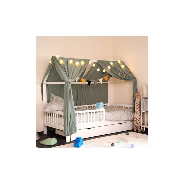 Home Deluxe Kinderbett Mit Schubladen Sternenland – 90 X 200 Cm Weiß-image